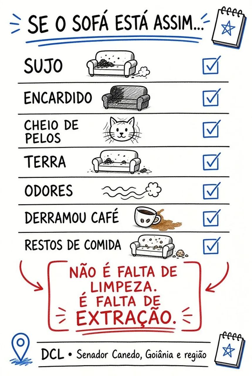 Higienização de estofados/lavagem a seco sofá 