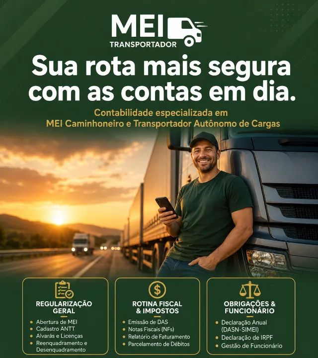 Serviços Contábeis Especializado em Transporte