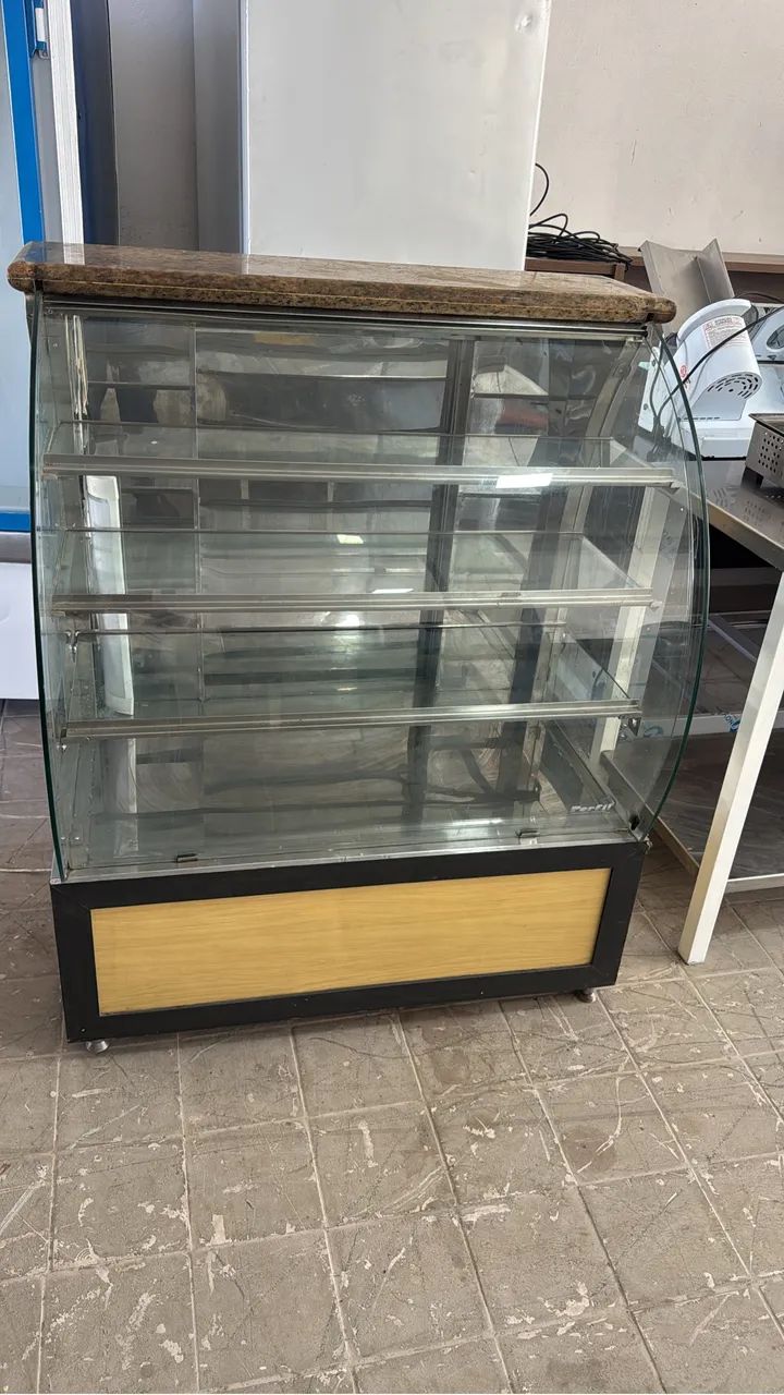 Vitrine para padaria 