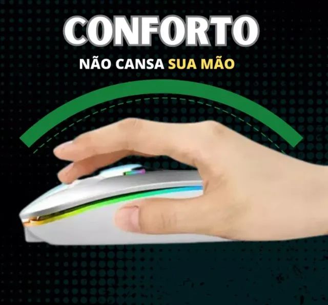 Mouse sem fio (entregamos) - Foto 2
