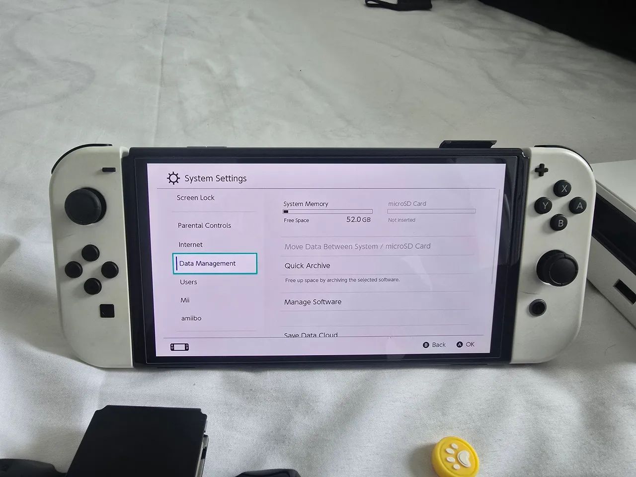 Nintendo switch oled + 8 jogos - Foto 3