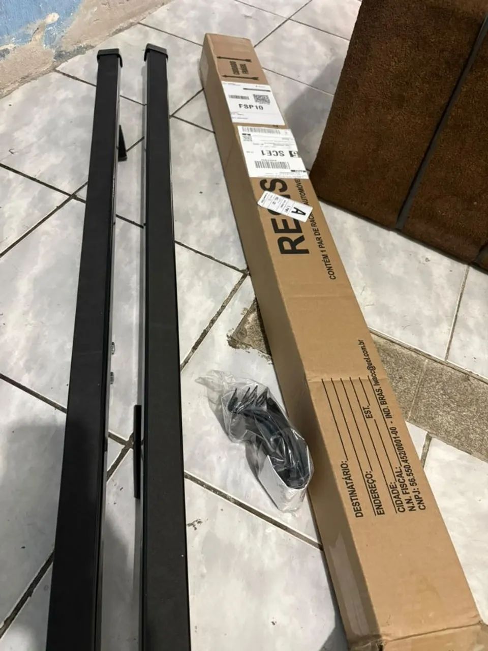 Rack de teto veículo 