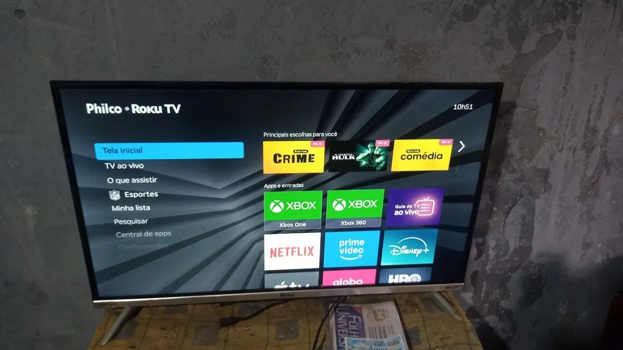 Vendo TV smart Philco 32 polegadas, muito bem conservada - Foto 2