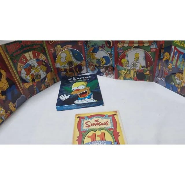 DVD Box Quadruplo Os Simpsons- A 11ª Temporada Completa - Edição Para Colecionador (23958) - Foto 5