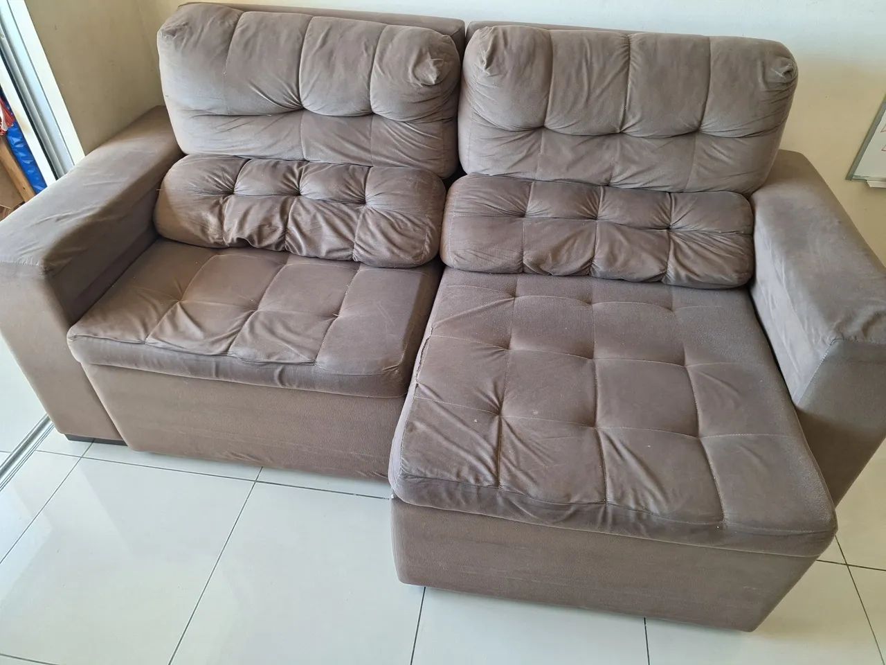 SOFÁ RETRÁTIL E RECLINÁVEL  - Foto 2