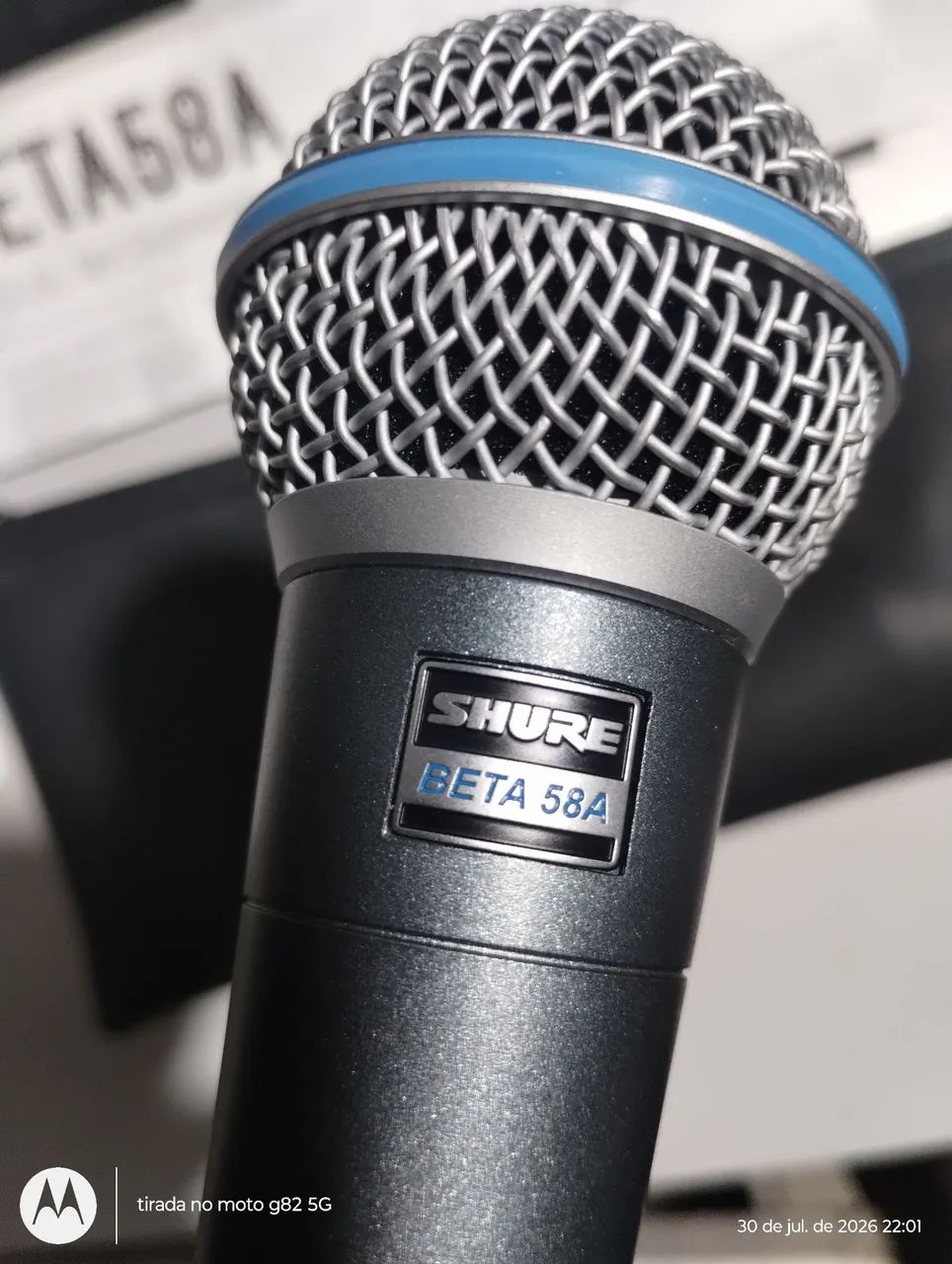 SHURE  BETA 58a dispensa comentários 