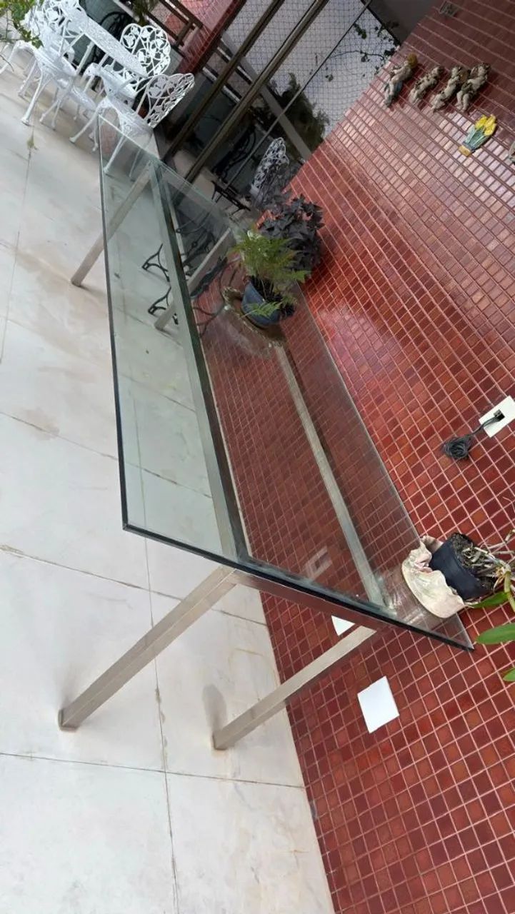 Mesa de vidro 