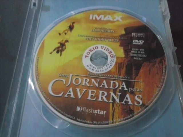  Dvd - Uma Jornada Pelas Cavernas - ( 2001 ) - Foto 2