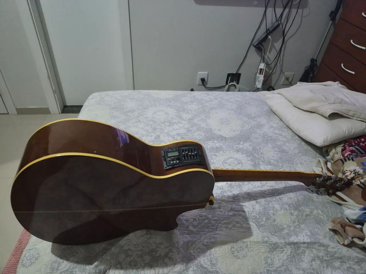 Violão elétrico-acústico Tagima suoer conservado  - Foto 2