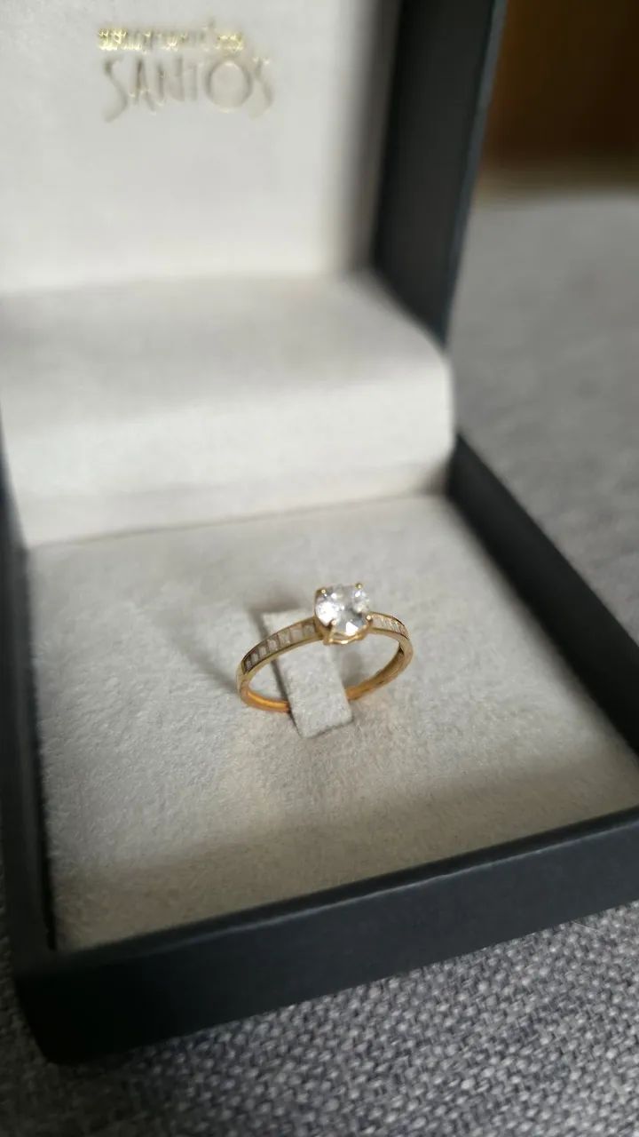 Anel ouro 18k - Foto 3