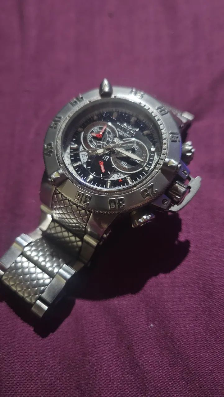 Relogio Invicta Original - Vidro Safira