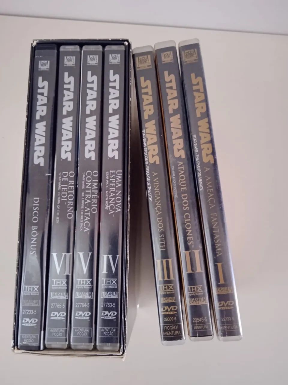 Box dvd star wars + episódios 1,2 e 3 - Foto 2