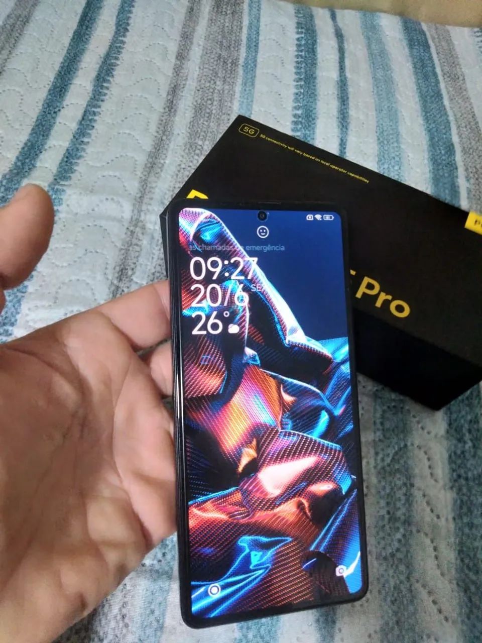 Xiaomi poco x5 pro 256 gb precisa trocar a entrada do chip 