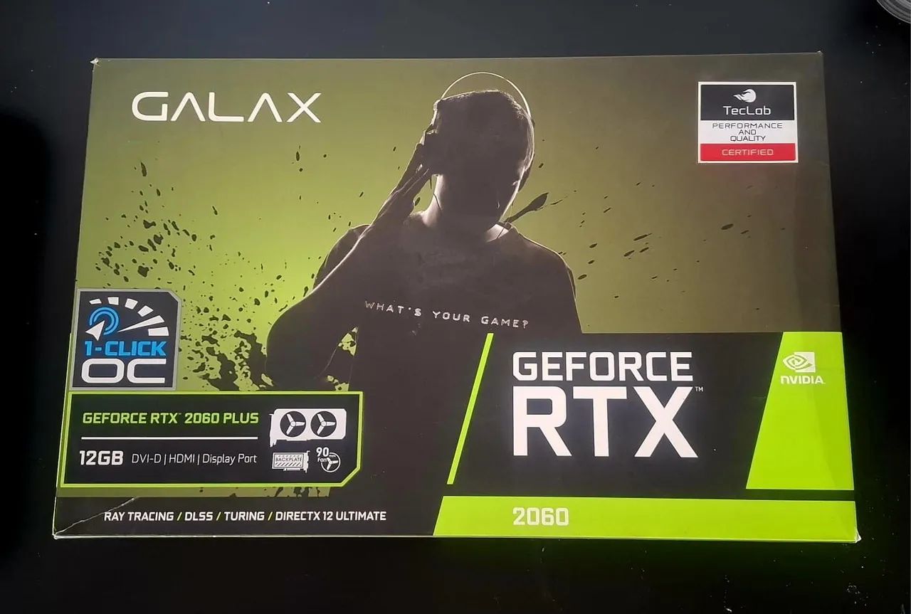 Galax Gforce Rtx 2060 12gb 192bits gddr6