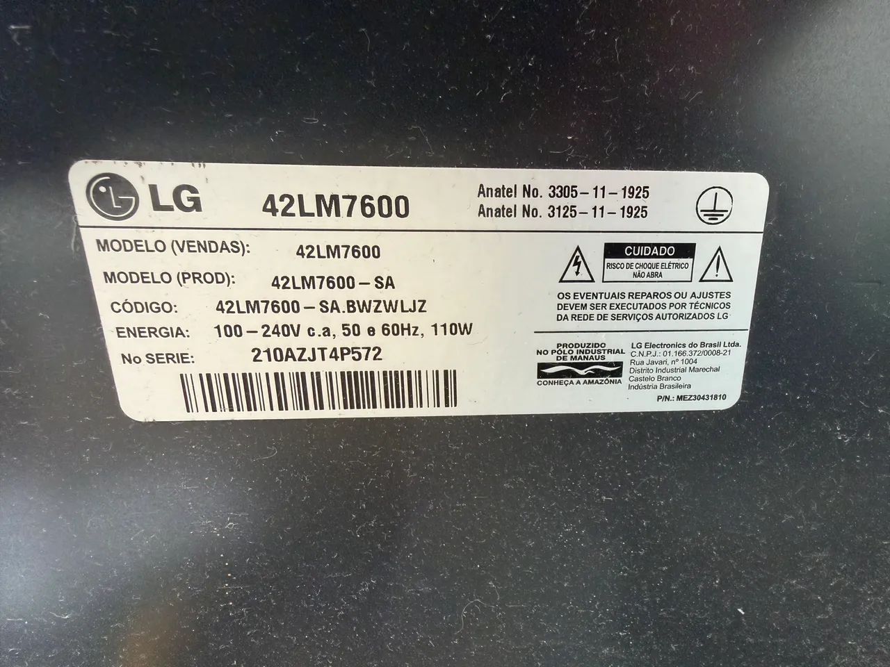 TV LG 42 POLEGADAS - Foto 3