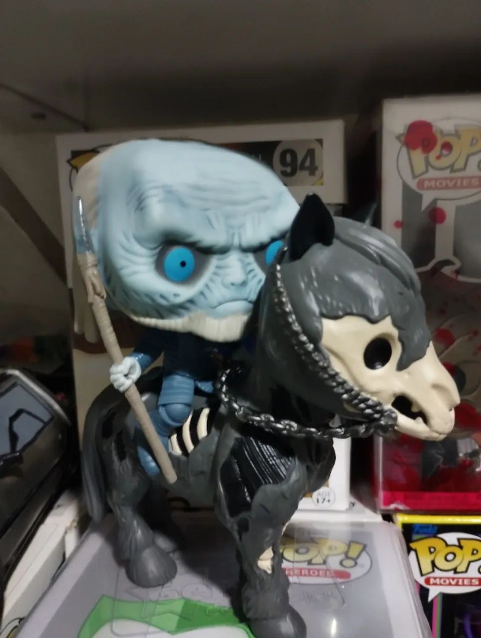 FUNKO POP! RIDES: Game of Thrones - White Walker on Horse - Foto 3