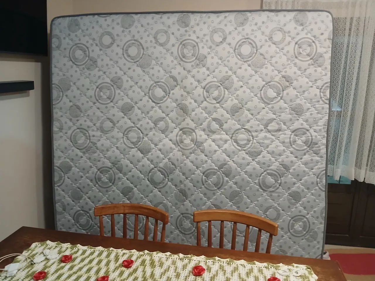 Vendo cama box king colchão molas otimo estado - Foto 3