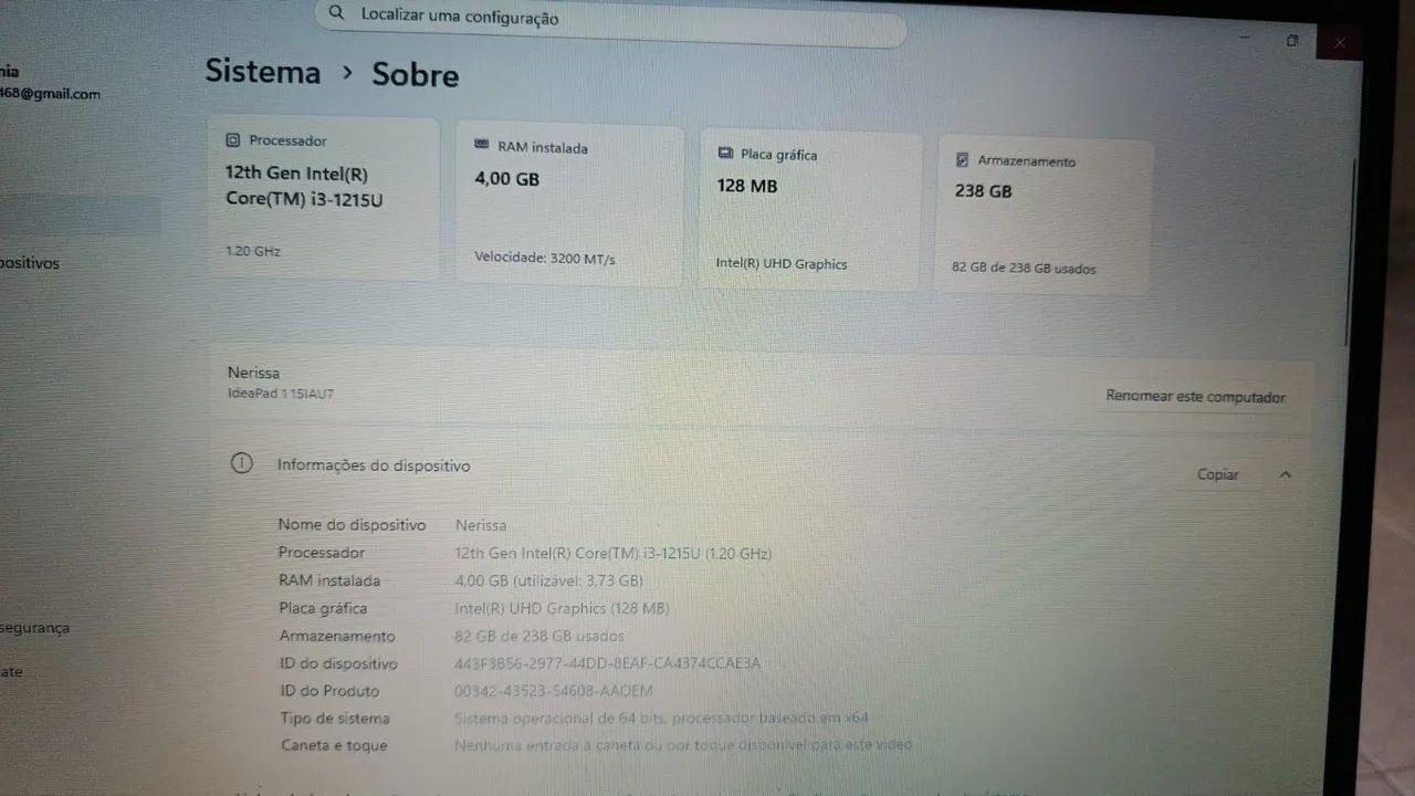 Vende-se notebook lenovo i3  - Foto 3
