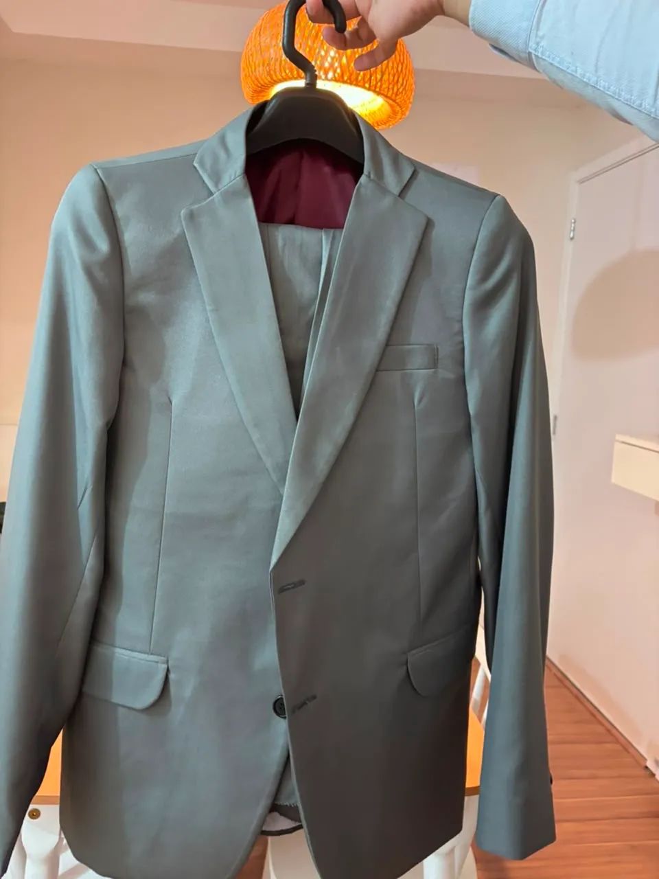 TERNO CINZA SLIM - Foto 2