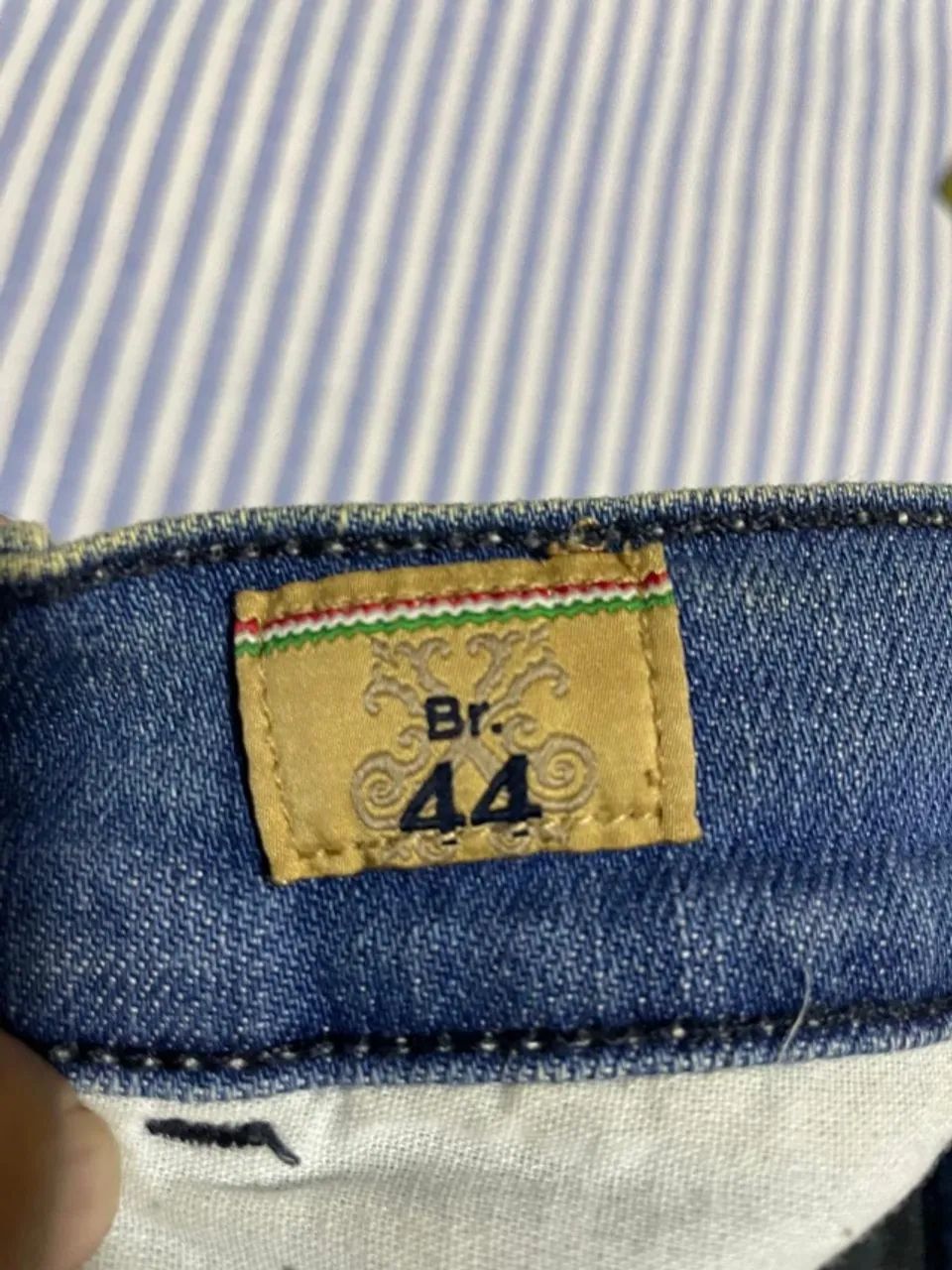 Bermuda Jeans Masculina John John Supreme Destroyed - Foto 2