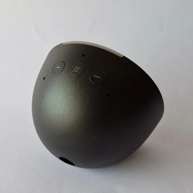 Amazon Echo Pop Smart Speaker Com Alexa Preto - Foto 4