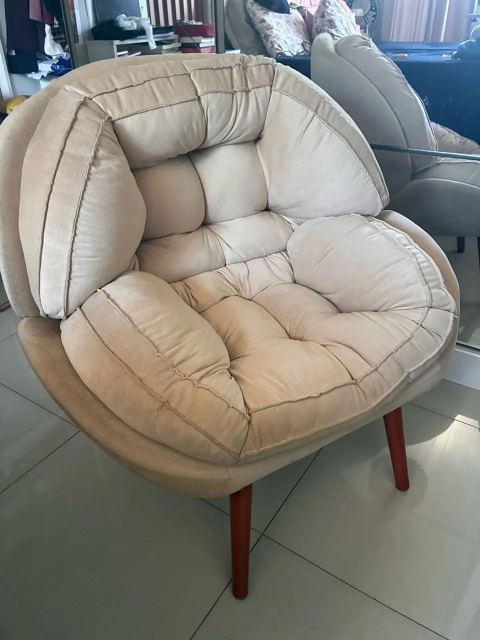 Poltrona decorativa sênior  - Foto 2