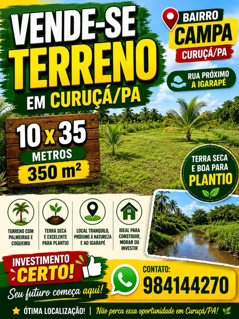 Terreno Curiçá