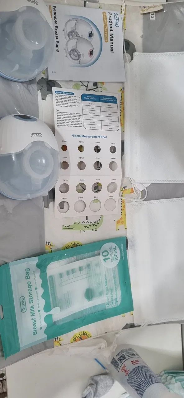 Bomba de leite  mãos livres, Dr isla - Foto 5