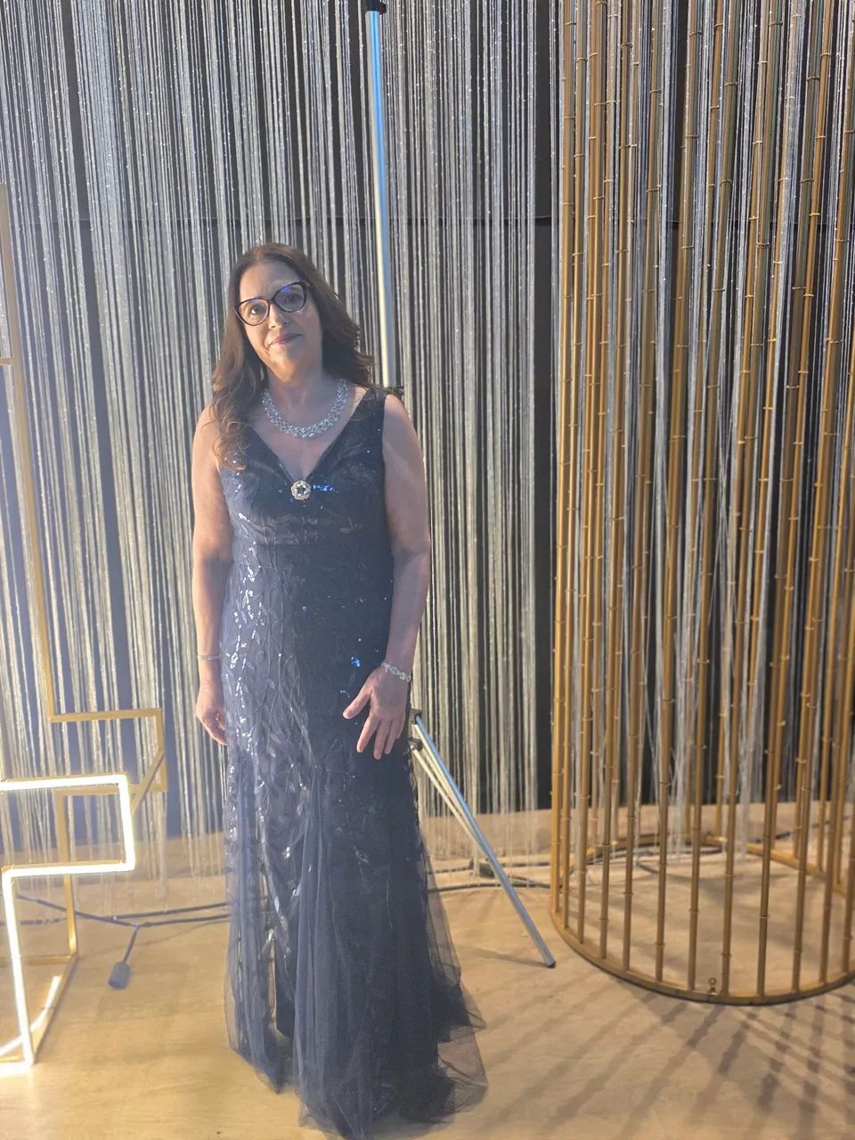 Vestido de gala tam G