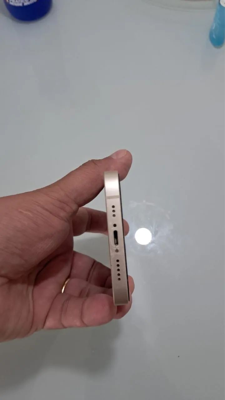 Smartphone iPhone 13 branco 128GB  - Foto 5