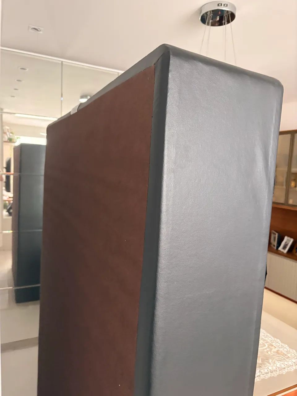 Base para cama de casal Sommier Cori Black - Foto 4