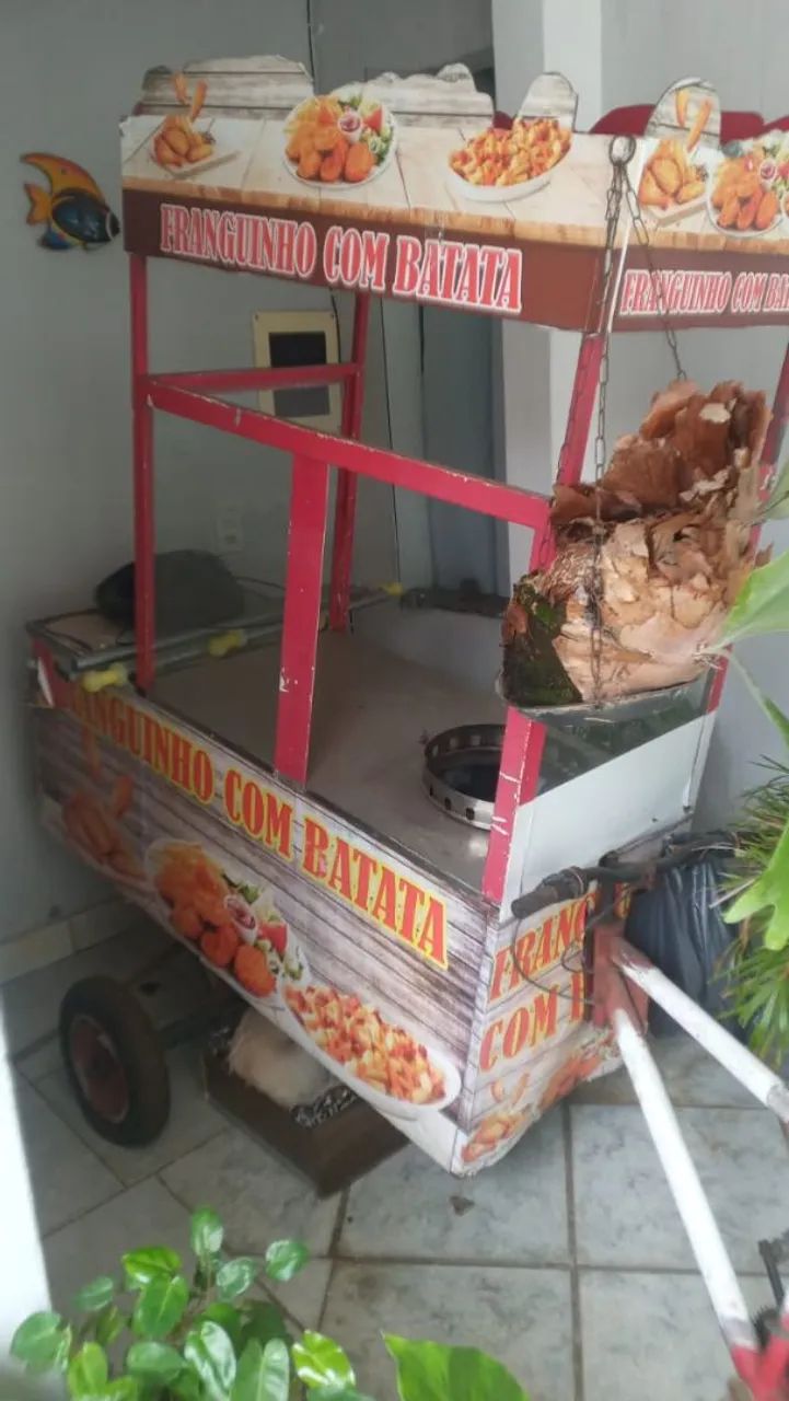 Carrinho de franguinho e batata - Foto 2