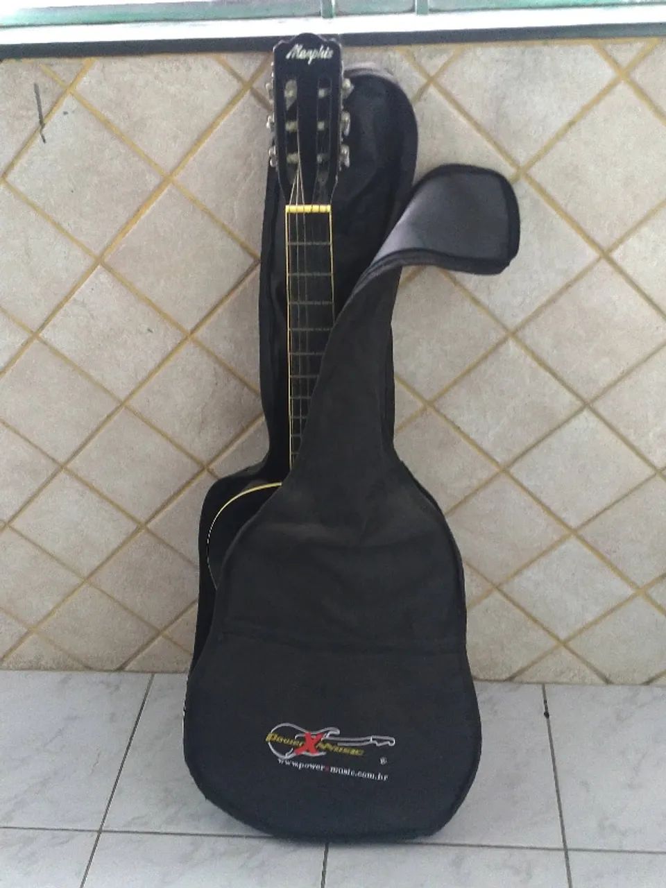 Violão memphis AC-3 preto clássico - Foto 3
