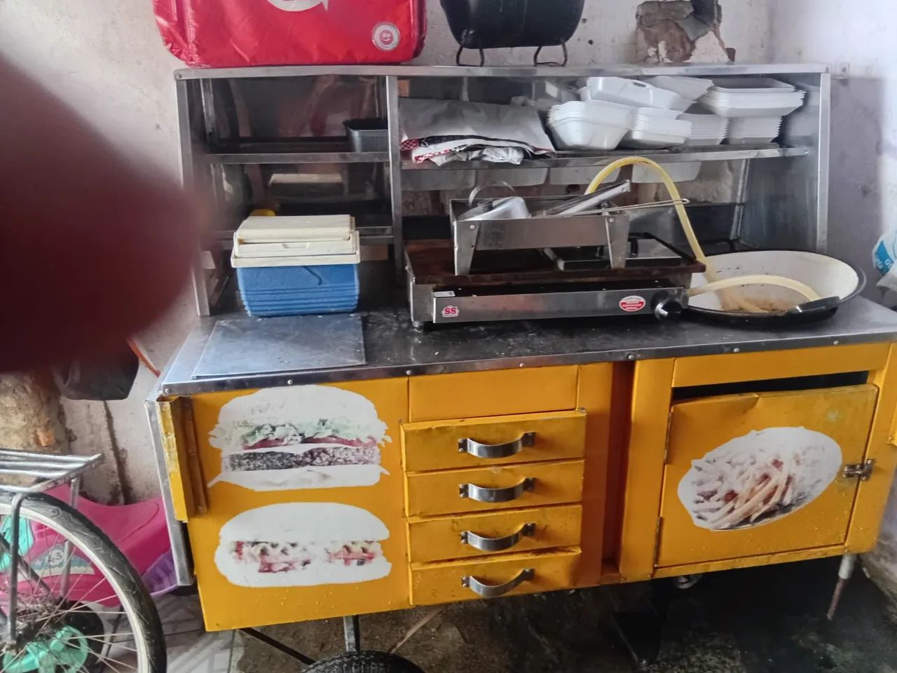 Carrinho de lanche  - Foto 2