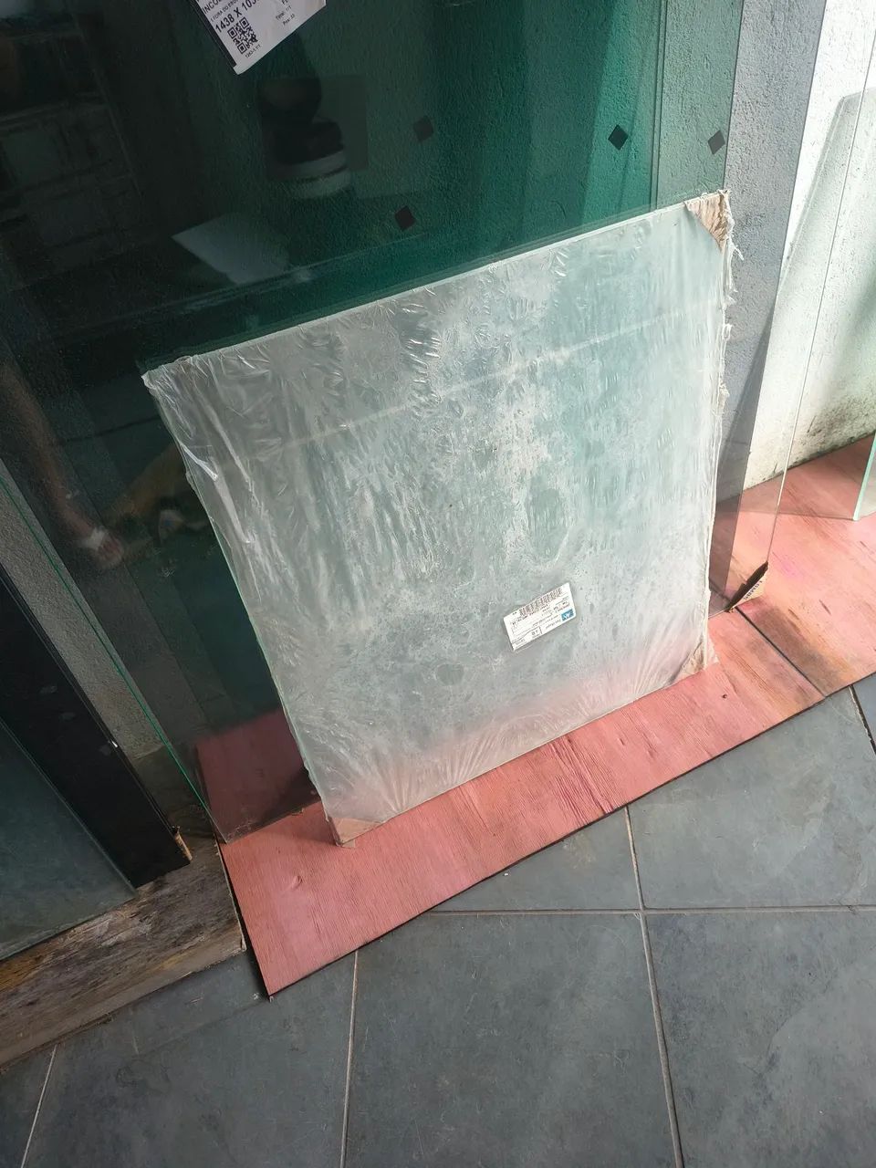 Tampo de mesa de blindex 