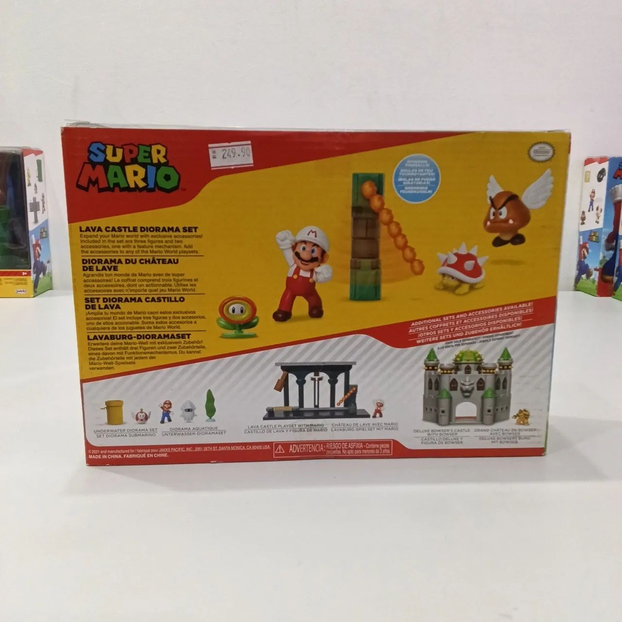 Vendo Candide Super Mario - Lava Castle Diorama, Novo  - Foto 3