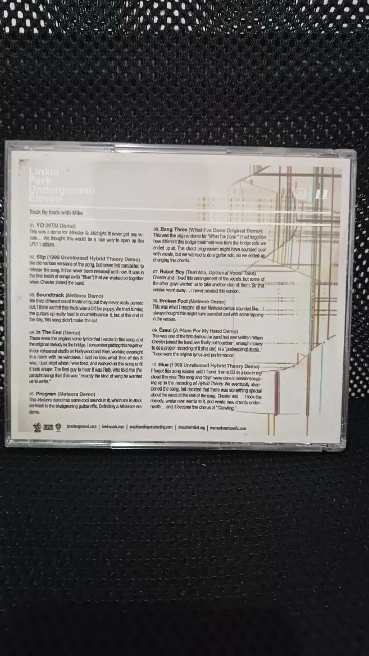 Linkin Park Underground Eleven 11 Edição Limitada - Foto 2