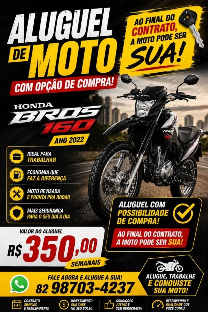 Bros para locação 