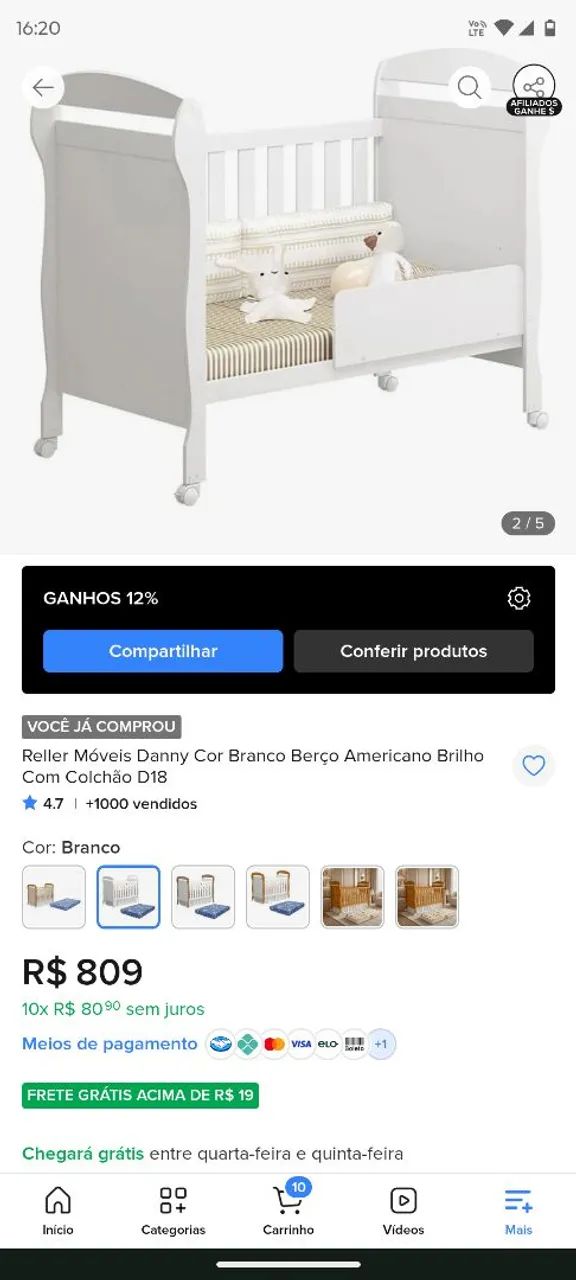 Berço americano 