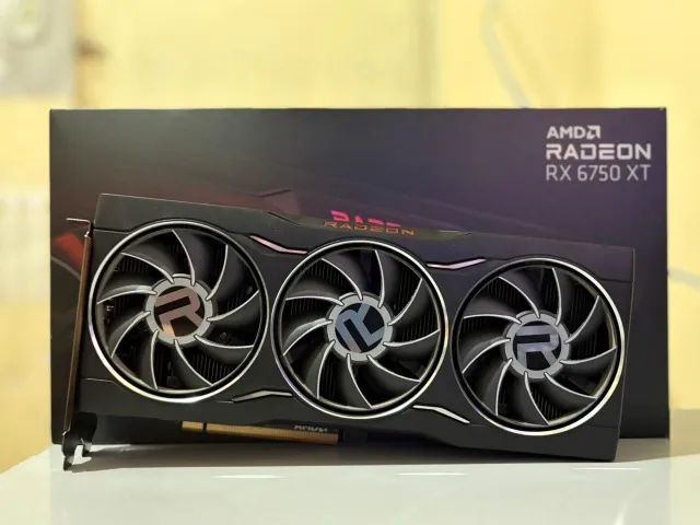 Placa de Vídeo RX 6750XT 12gb COM GARANTIA AMD