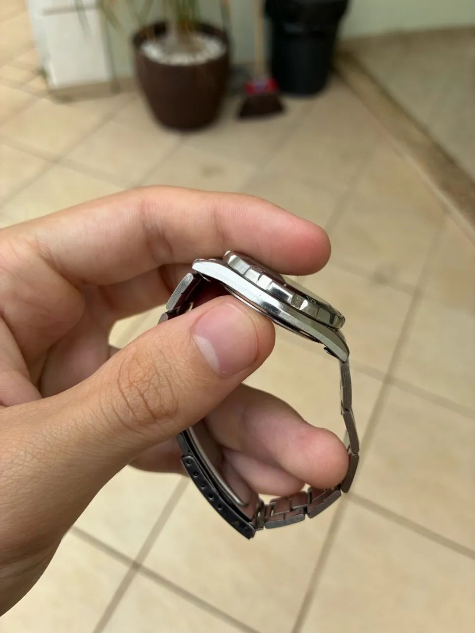 Relógio vintage Technos Skydiver professional  - Foto 4