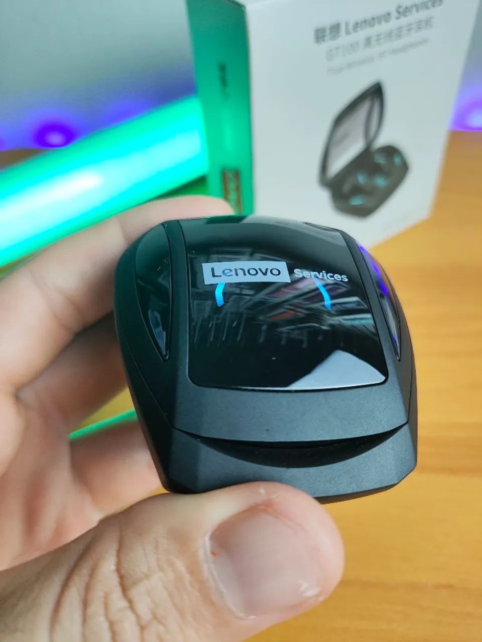 FONE BLUETOOTH LENOVO GT100 ORIGINAL  - Foto 4