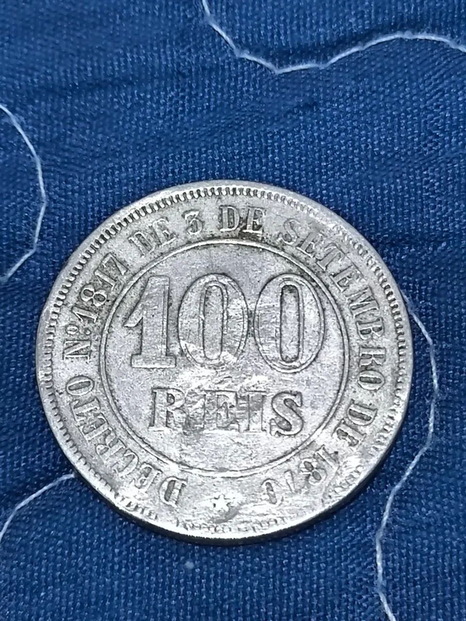 Moeda antiga de reis.