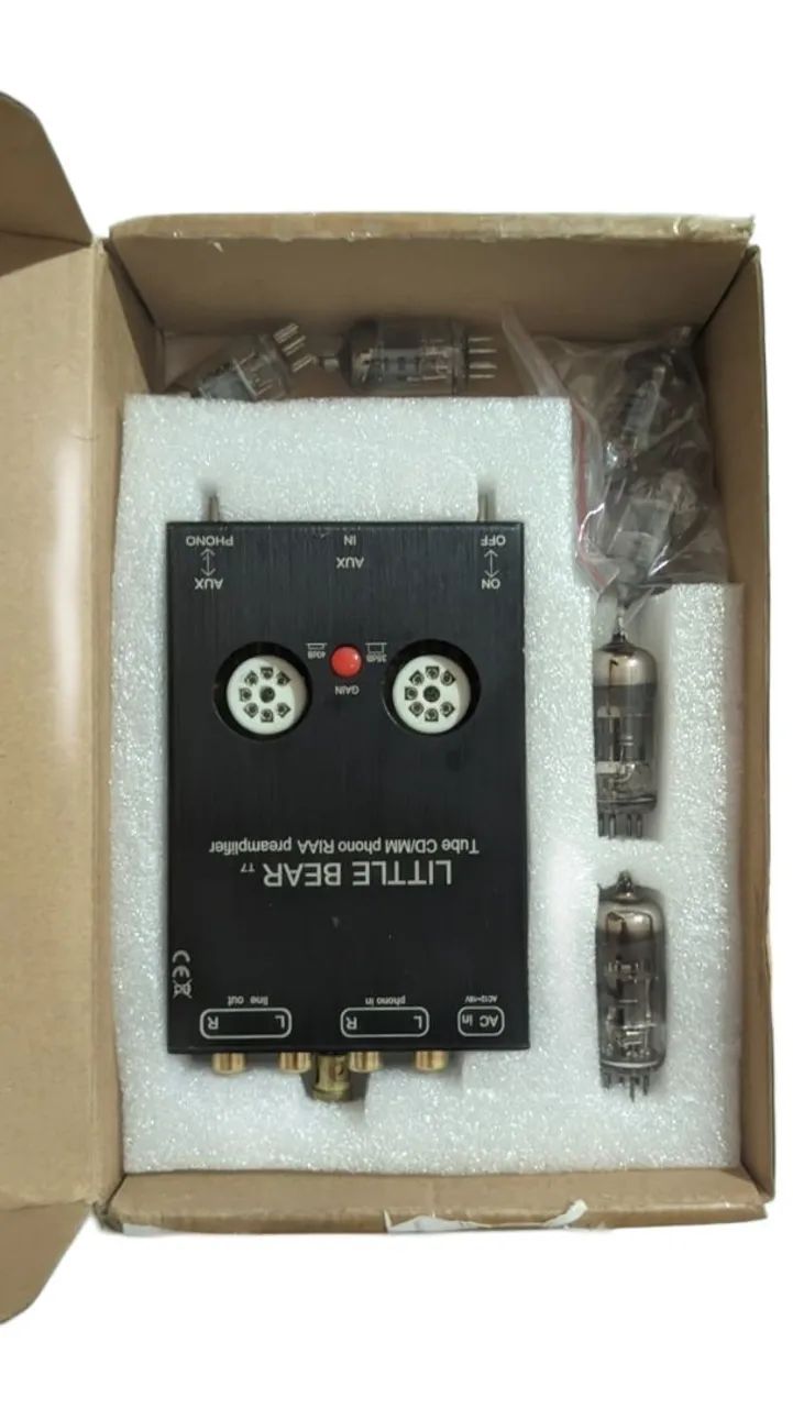 Pré Phono Little Bear T7 Valvulado + Valvulas Reservas - Foto 4