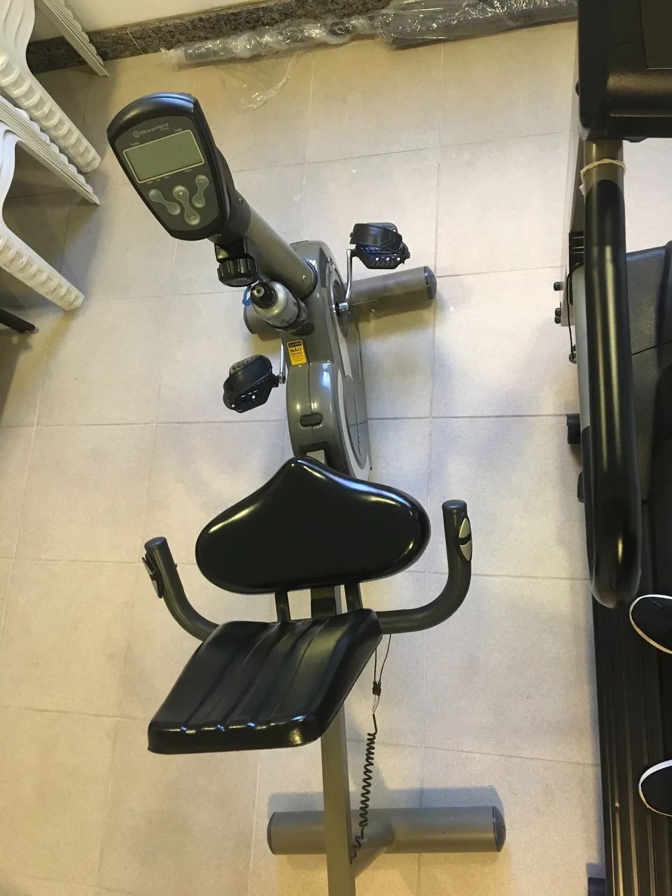 Bicicleta ergométrica moviment