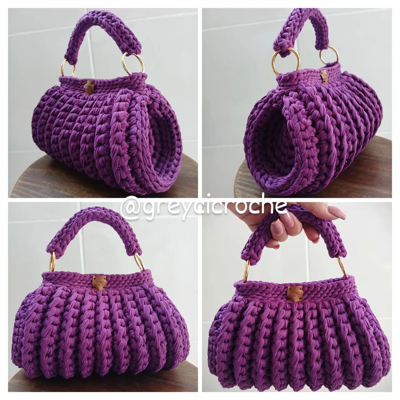 Bolsa de crochê  - Foto 2