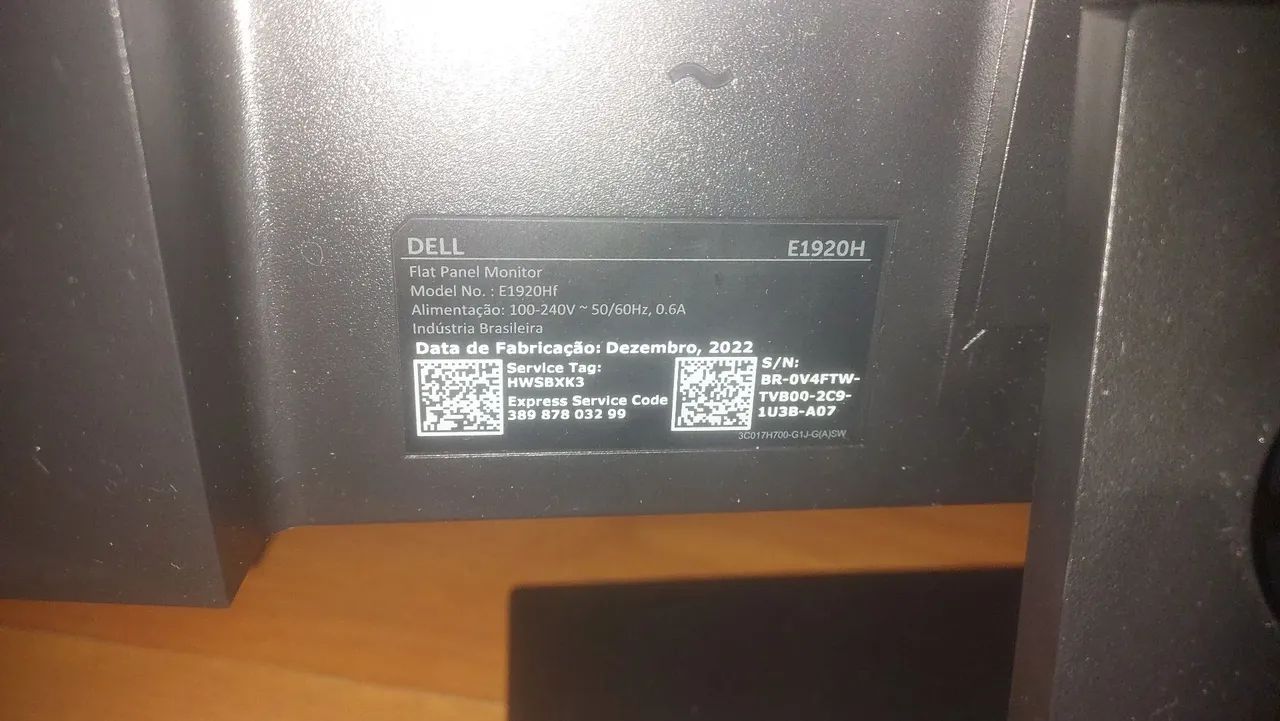Monitor Dell E1920HF 18,5" LED  - Foto 3