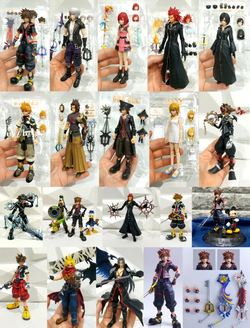 Promoção Coleção Play Arts Kai Bring Arts Kingdom Hearts III