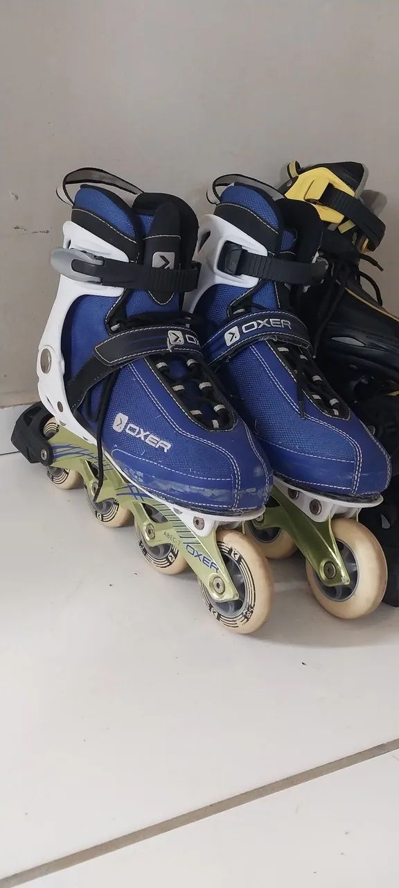 Patins oxer rolamento abec-7 diversão garantida para toda família.  - Foto 3