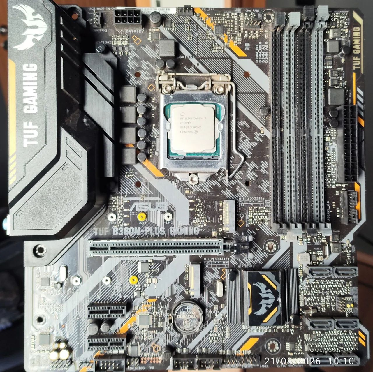 KIT PLACA MÃE E PROCESSADOR  - Foto 4